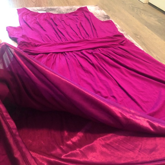 Ricki’s Unique Purple Pink Sleeveless Dress US XL - Picture 7 of 7